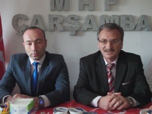Mhp Çarşamba’nın Yeni Yönetimi Tanıtıldı