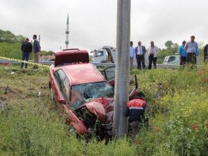 Bebeğini Hastaneye Götürüp Dönerken Kazada Öldü