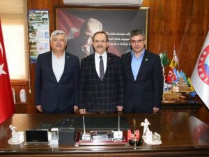 Memur-sen’den Başkan Şahin’e Ziyaret