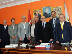 Bayraktar'a Cengiz ve Kalkavan Desteği