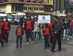 Rize'de ''Gençlik Yürüyüşü'' düzenlendi