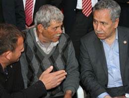 Arınç ile köylülerin terör tartışması