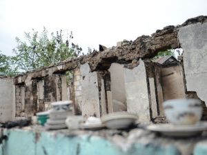 Ermenistan’ın Açtığı Ateş Sonucu Evler De Kullanılamaz Hale Geldi