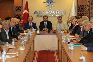 AK Parti Rize Nisan Ayı İlçe Başkanları Toplantısı Yapıldı