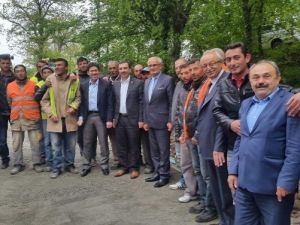 Beton Yol Çalışmalarında Sona Yaklaşıldı