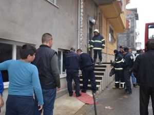 Fatsa’da Kalorifer Dairesi Yangını