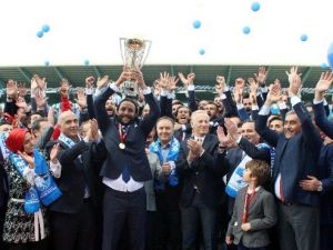 Bb Erzurumspor Şampiyonluk Kupasını Aldı