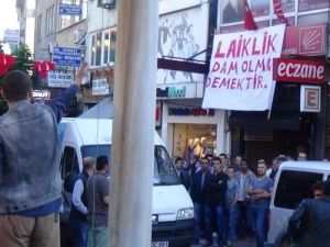 Bartın’da “Afiş” Gerginliği