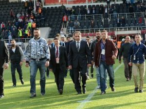 Medicana Sivasspor, Akhisar Belediyespor Maçı Sonrası Tribünler Karıştı