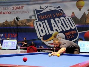 Türkiye 3 Bant Bilardo Şampiyonası İkici Etabı Ürgüp’te Başladı