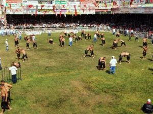 Kumluca’da Başpehlivan İkinci Kez Orhan Okulu