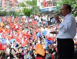 Erdoğan'ı mitingde kızdıran protesto
