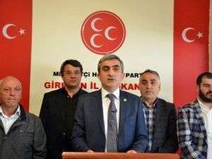 Mhp Giresun’da İl Ve 12 İlçeden Akşener’e Tam Destek