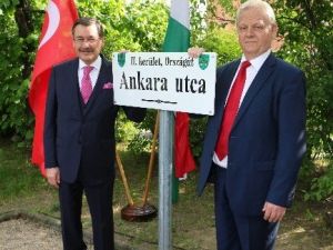 Budapeşte’de Ankara Sokağı Açıldı