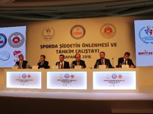 Spora Şiddetin Önlenmesi Ve Tahkim Çalıştayı Başladı