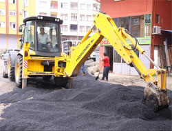 Rize'de Asfalt Çalışmaları Başladı