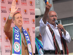 Erdoğan ve Kılıçdaroğlu'nun Rize Mitinginde Kaç Kişi Vardı?