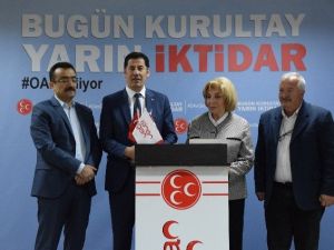 Sinan Oğan, Alparslan Türkeş’in Kızı İle Basın Toplantısı Düzenledi