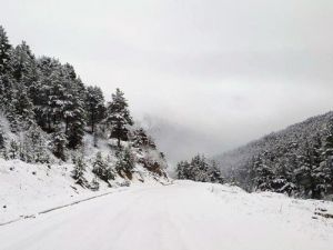 Gümüşhane’ye Mayıs Ayında Kar Yağdı