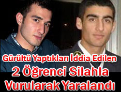 Tartıştığı 2 Öğrenciyi Vurdu