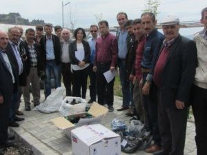 Giresun’da Kiraz’a Destek
