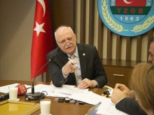 Tzob Genel Başkanı Şemsi Bayraktar Üretici-maret Fiyatlarını Değerlendirdi