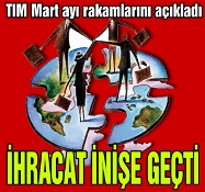 İhracatta sert düşüş