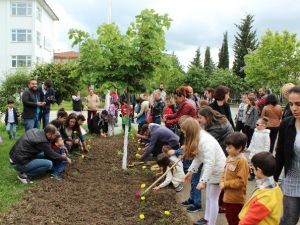 Minik Eller Toprakla Buluştu