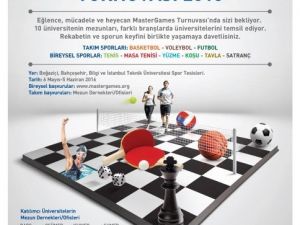 Üniversite Mezunlarının Yarıştığı Mastergames Turnuvası Başladı