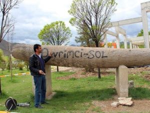 10 Bin Yıllık Anıt Taşı Spiral Taşla Kazıdılar