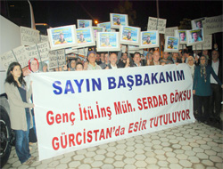 Gürcistan'daki tutuklu yakınları Başbakan'dan yardım bekliyor