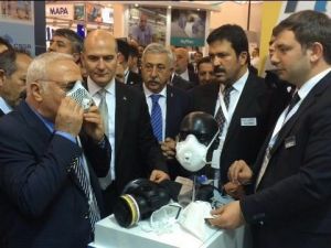Türkiye’nin İlk Yerli Ve Milli Gaz Maskeleri İş Sağlığı Fuarında