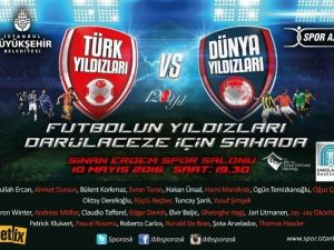 Futbolun Yıldızları Darülaceze İçin Sahaya Çıkıyor