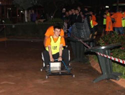 Bilyeli Araba Yarışı Formula 1’i Aratmadı