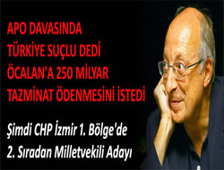 CHP'nin 'Rıza'sıyla Apo'ya Tazminat !