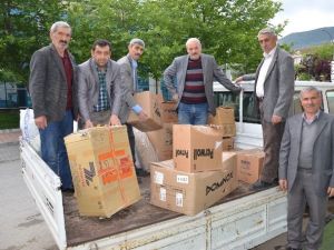 Aksu Köylülerinden Suriyeli Savaş Mağdurlarına Yardım