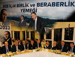 Rize İçin Birlik Gecesi Düzenlendi