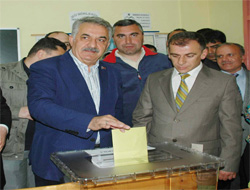 Bakan Yazıcı Rize'de Oy Kullandı