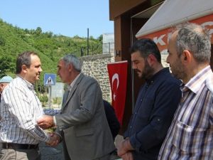 Başkan Aksu’dan Çaldağ Karakolu’na Moral Ziyareti