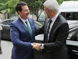 Enver Yılmaz’dan Başkan Tok’a Ziyaret