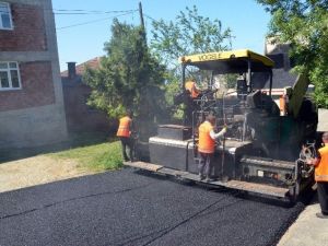 Çimenli Mahallesi’nin Ana Yolu Asfaltlandı