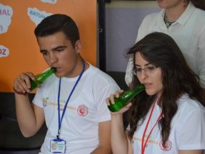 Öğrenciler Soda Şişesi İle Müzik Yaptı