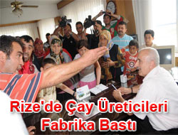 Çay Üreticilerinden Çaykur'a Tepki