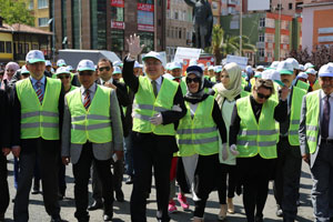 Rize'de Temiz Çevre İçin Yürüdüler