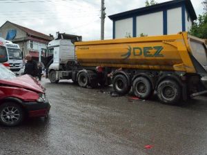 Zonguldak’ta Trafik Kazası: 1 Yaralı