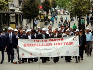 “Samsun Engelleri Aşıyor” Yürüyüşü