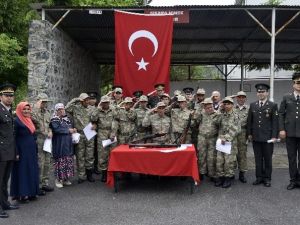 Gümüşhane’de Engelliler Bir Günlüğüne Asker Oldu