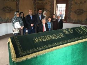 Nineleri Gülbahar Hatun’un Mezarını Ziyaret Ettiler
