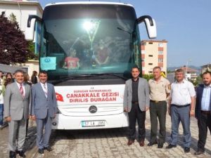 “Diriliş Durağan” Çanakkale’ye Yolunda