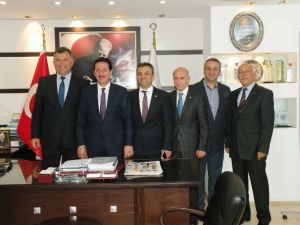 Mmo’dan Başkan Tok’a Ziyaret